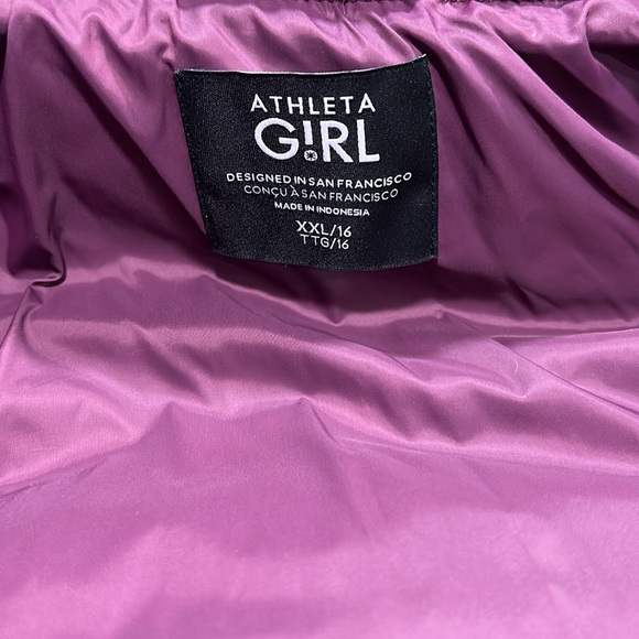 Athleta Girl Cool Days down jacket size 16 - Picture 2 of 8